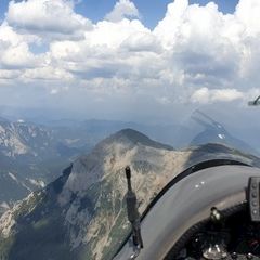 Flugwegposition um 14:44:42: Aufgenommen in der Nähe von Gemeinde Mautern in der Steiermark, 8774, Österreich in 2349 Meter